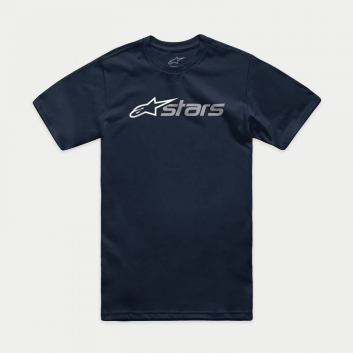 T-shirt Alpinestar Blaze 2.0 CSF Blu Navy Bianco