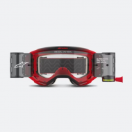 Alpinestars Google Vision 5 Blaze Red Clear Lens