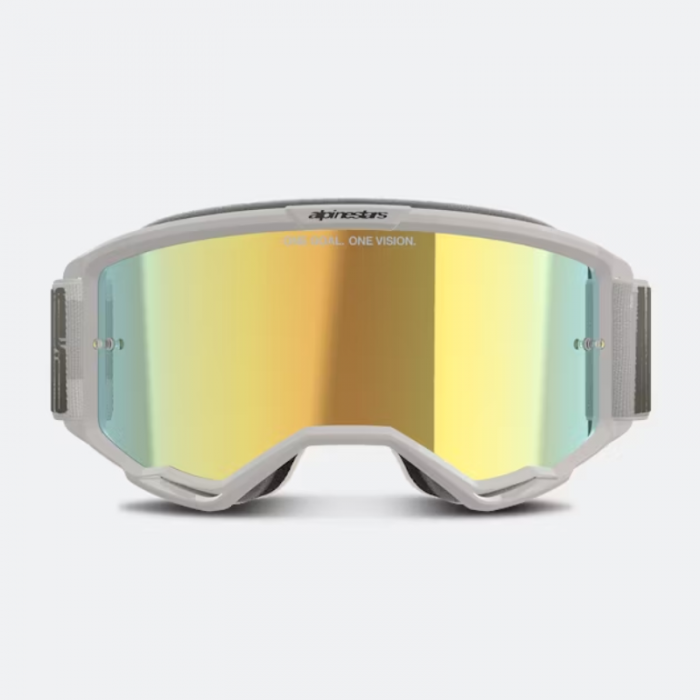 Maschera Alpinestars Vision 5 Hollow Wind Lente Oro