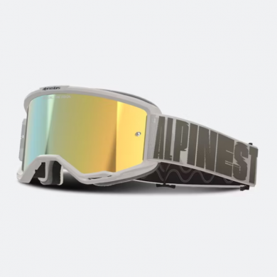 Maschera Alpinestars Vision 5 Hollow Wind Lente Oro