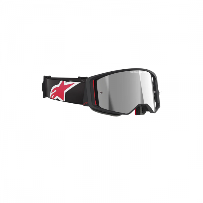 Alpinestars Google Supertech Corp Black Red Lens Silver