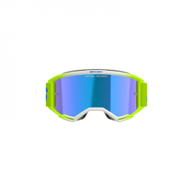 Alpinestars Google Vision 5 Blaze Yellow Blue Lens Blue