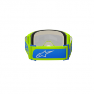 Maschera Alpinestars Vision 5 Blaze Giallo Blu Lente Blu