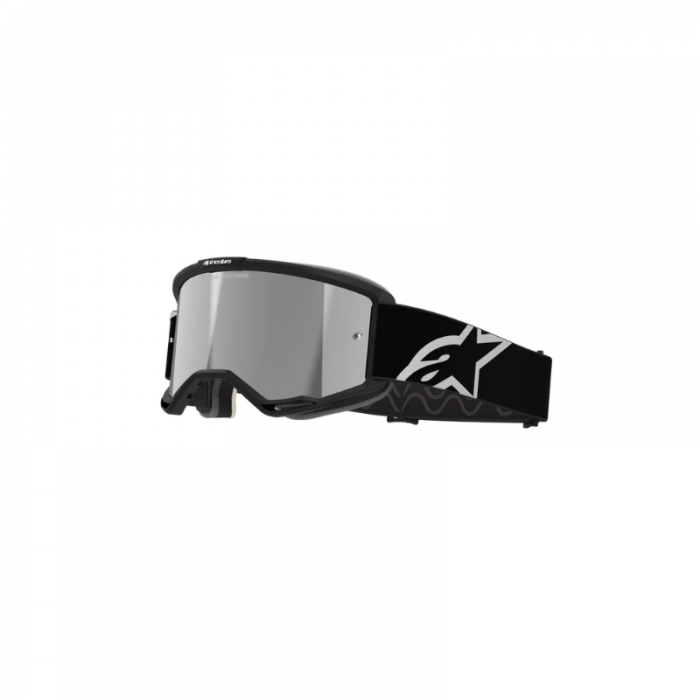 Maschera Alpinestars Vision 5 Corp Nero Lente Argento