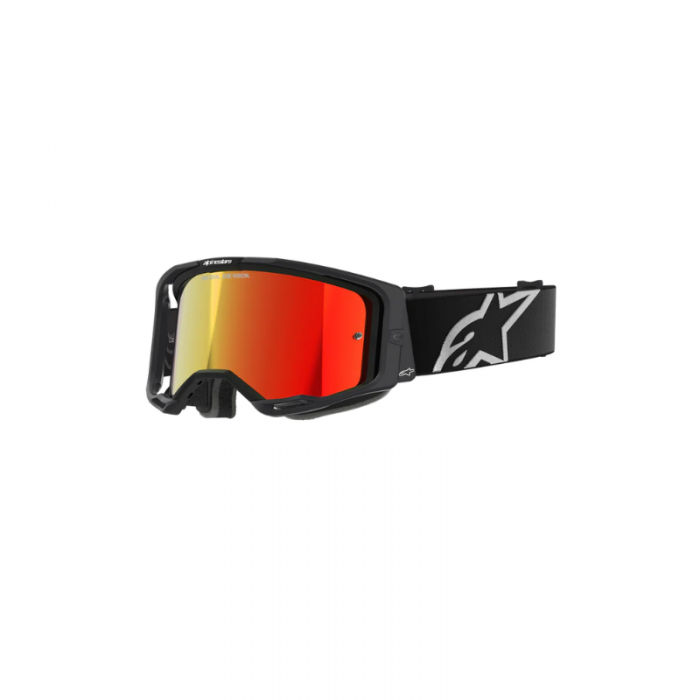 Alpinestars Google Vision 8 Corp Black Lens Red