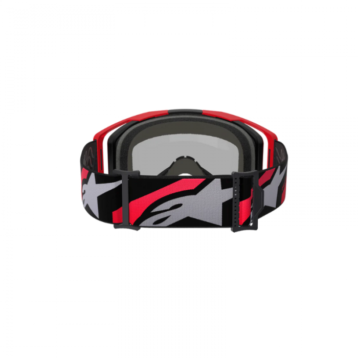 Alpinestars Google Vision 8 Luar Black Red Lens Silver