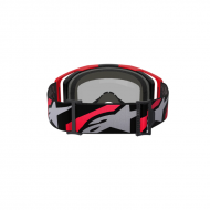 Alpinestars Google Vision 8 Luar Black Red Lens Silver