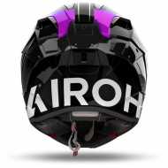 Airoh Helmet GP 800 Must Purple Blue Black Gloss