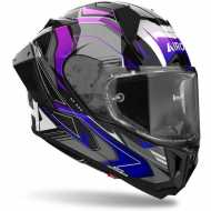 Airoh Helmet GP 800 Must Purple Blue Black Gloss