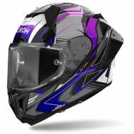 Airoh Helmet GP 800 Must Purple Blue Black Gloss