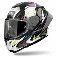Casco Airoh GP 800 Must Blu Viola Nero Gloss