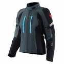 Giacca Dainese Mangen Absoluteshell Pro Lady Antracite Azzurro