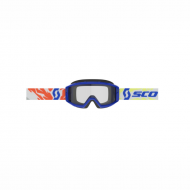 Maschera Scott Primal Youth Blu Lente Trasparente