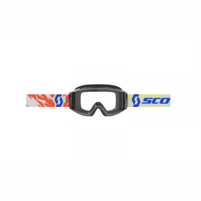 Maschera Scott Primal Youth Nero Lente Trasparente