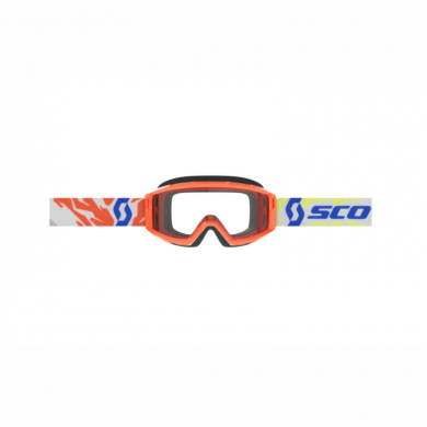 Scott Google Primal Youth Orange Lens Clear