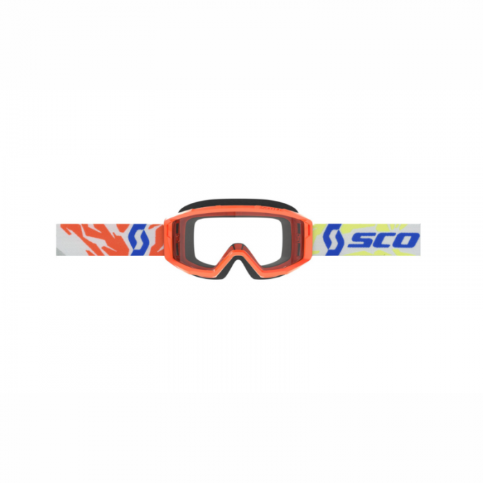 Scott Google Primal Youth Orange Lens Clear