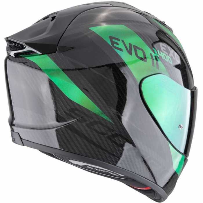 Helmet Exo-1400 Evo 2 Air Carbon Platted Carbon Green