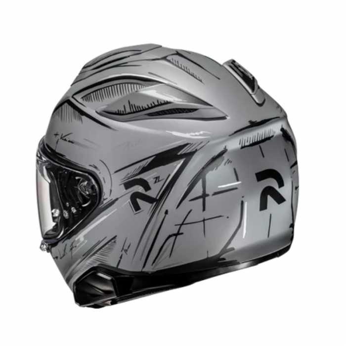 Casco RPHA 71 Teth MC5SF Grigio Nero Opaco