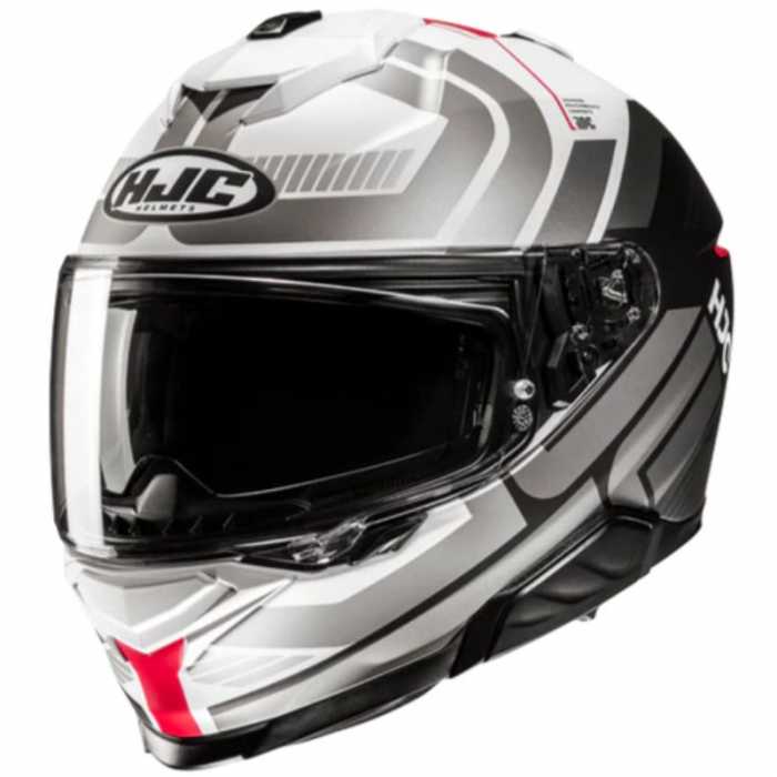 Helmet I71 Viz MC1SF Matt Grey White Red