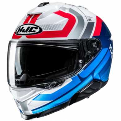 Helmet I71 Viz MC21 White Blue Red