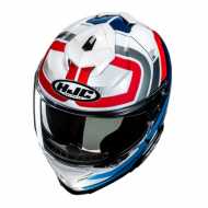 Casco I71 Viz MC21 Bianco Blu Rosso