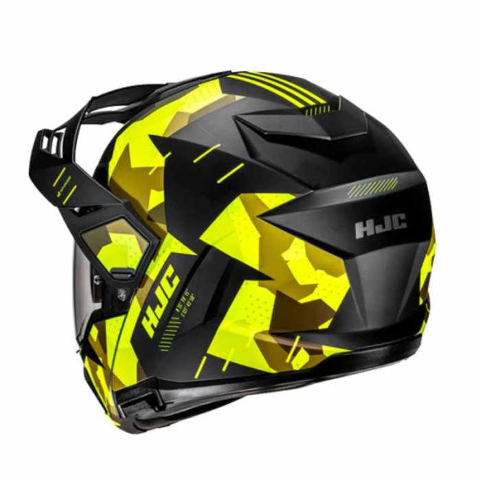 Helmet HJC i80 Roki MC3HSF Matt Black Yellow