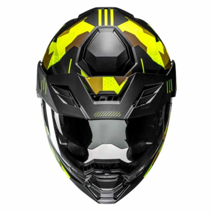 Helmet HJC i80 Roki MC3HSF Matt Black Yellow