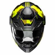 Casco HJC i80 Roki MC3HSF Nero Giallo Opaco