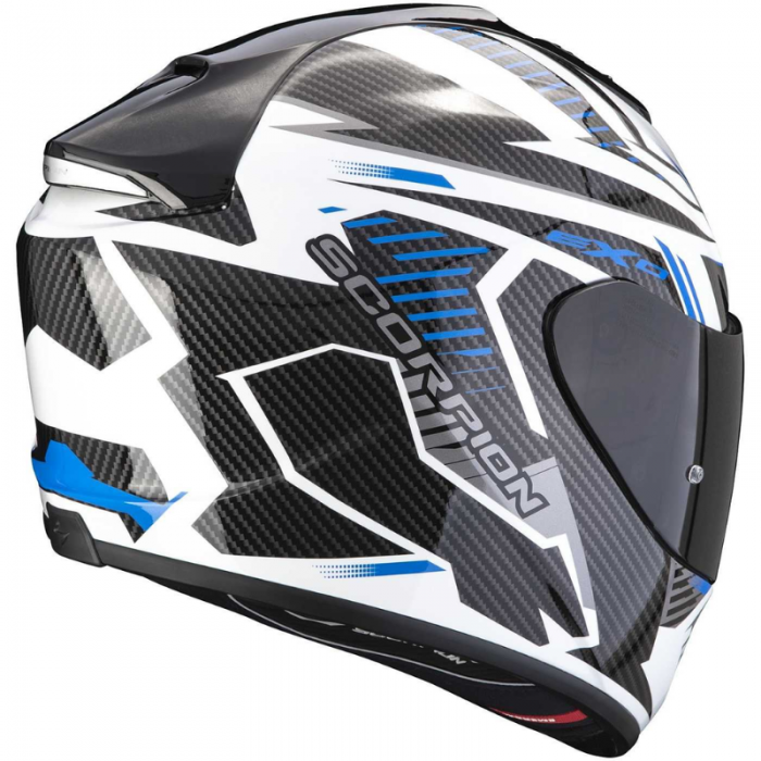 Casco Exo-1400 Evo Air Shell Bianco Blu