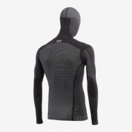 Maglia Underwear con Cappuccio TS2 DB Nero Carbon