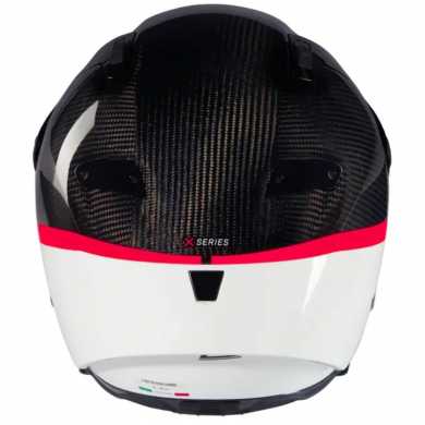 Casco X-804 RS Ultra Carbon D.O.C. Carbonio Bianco Rosso