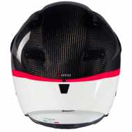 Helmet X-804 RS Ultra Carbon D.O.C. Carbon White Red