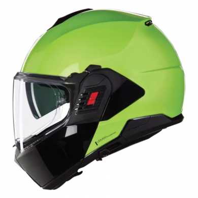 Helmet N120-1 Mivedi N-com Fluo Green