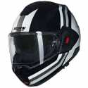 Casco N120-1 Lineo N-com Nero Bianco