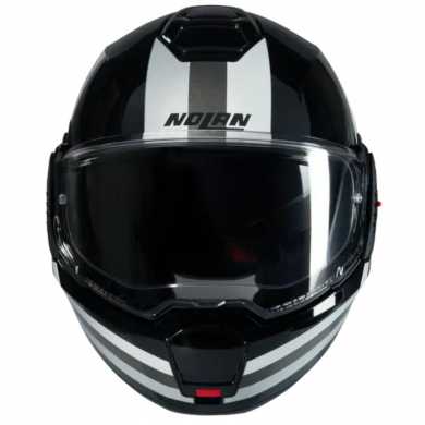 Casco N120-1 Lineo N-com Nero Bianco