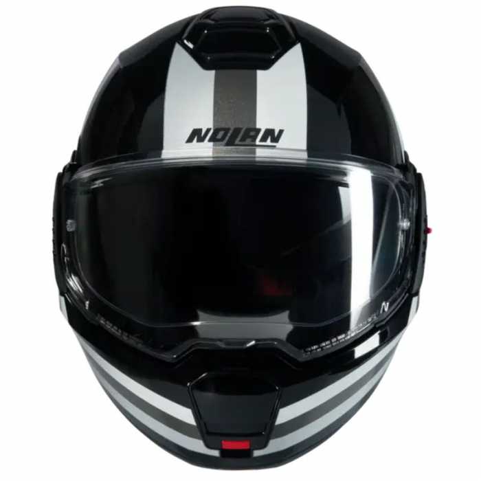Casco N120-1 Lineo N-com Nero Bianco