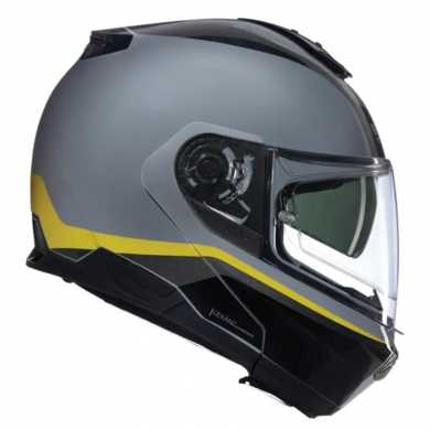 Helmet N100-6 Incognito N-com Grey Yellow