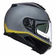 Casco N100-6 Incognito N-com Grigio Giallo