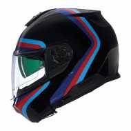 Casco N100-6 Assoluto N-com Nero Blu Rosso