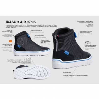 Shoe Ikasu 2 Air WMN Black Blue