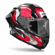 Airoh Helmet GP 800 Must Red Black White Gloss