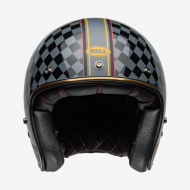 Jet Helmet Custom 500 Roland Sand Wreckers Black Gold