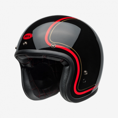 Jet Helmet Custom 500 Chief Black Gloss