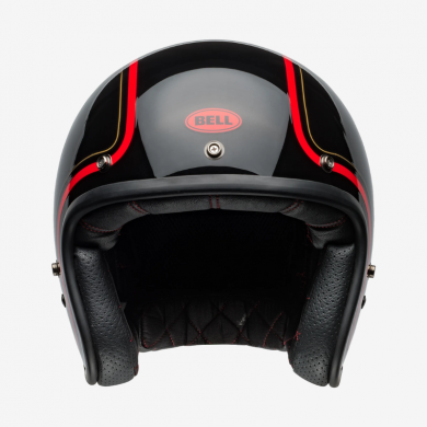 Casco Jet Custom 500 Chief Nero Lucido