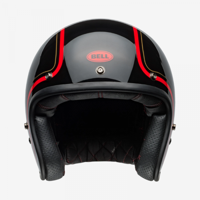 Jet Helmet Custom 500 Chief Black Gloss