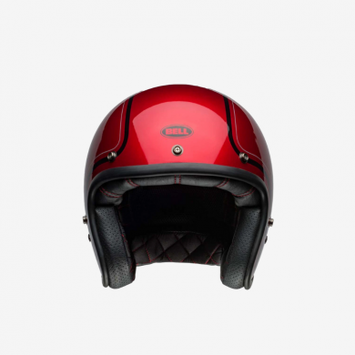 Casco Jet Custom 500 Chief Rosso Lucido