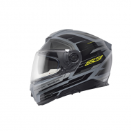 Helmet S3 Apex Grey Black Yellow Fluo