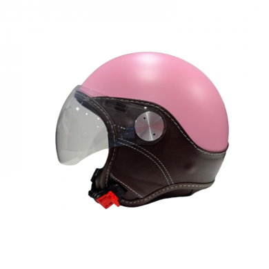 Helmet D-Jet Trendy Vision 06 Matt Pink Brown