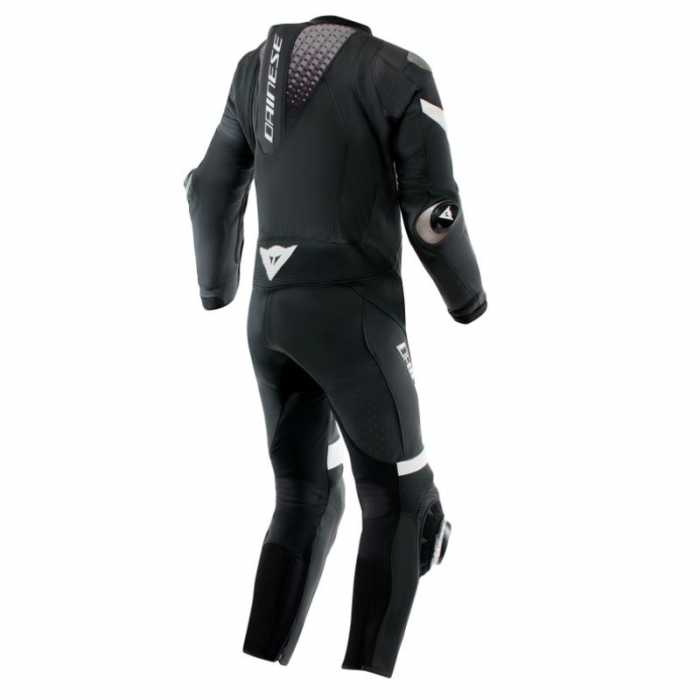 Dainese Leather Suit Laguna Seca 6 Perf. Black White
