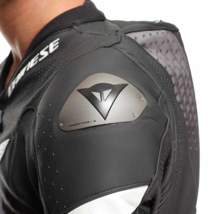 Tuta Dainese Laguna Seca 6 Perf. Nero Bianco